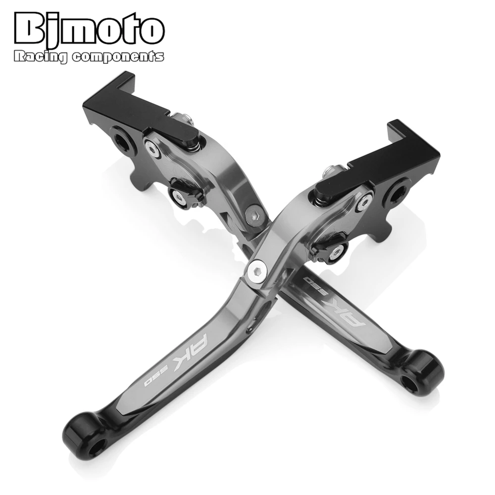 

New AK550 2017 2018 Motorbike AK 550 Logo Moto foldable brake clutch lever For KYMCO AK550 2017-2018
