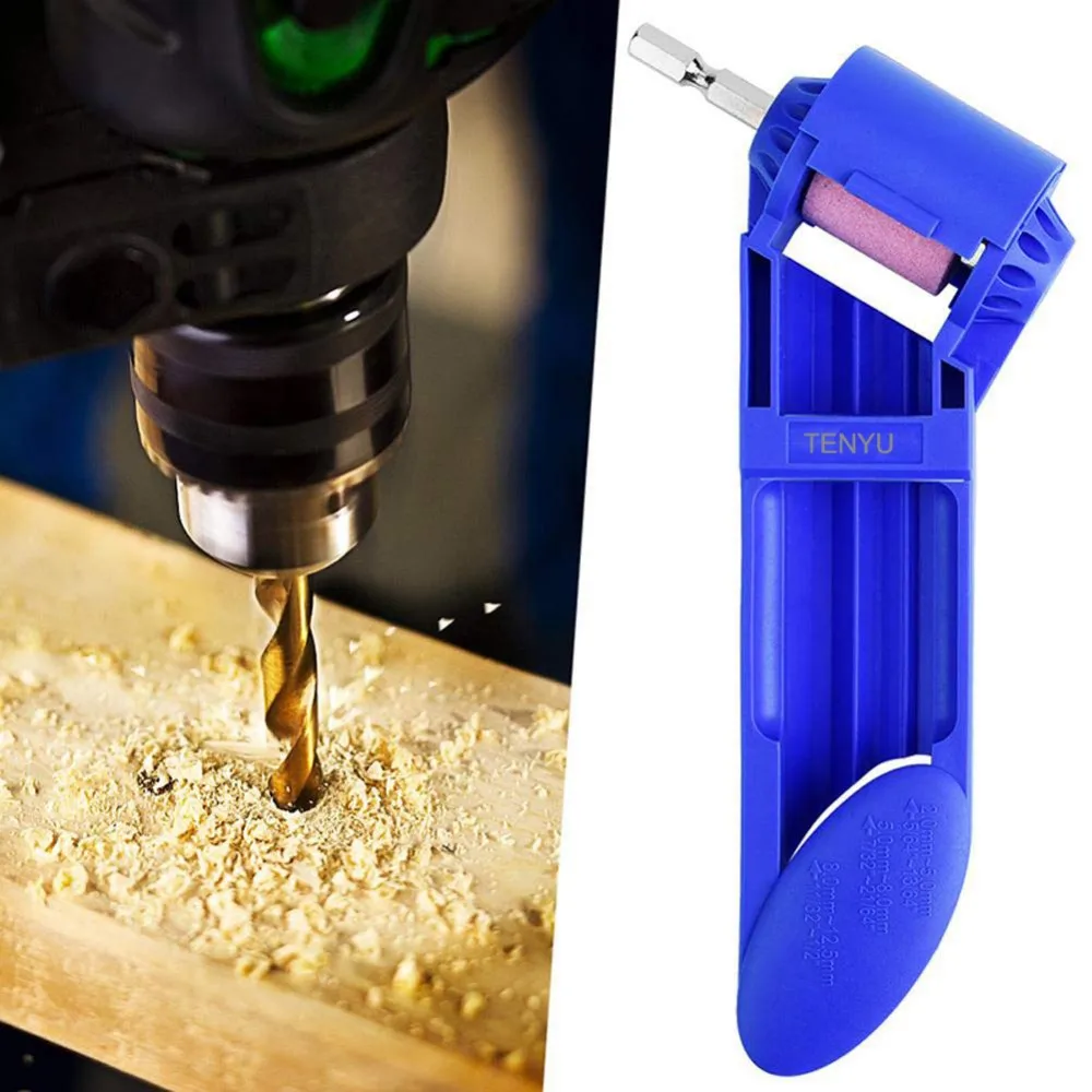 Twist Drill Bit Sharpening Grinding Tool For Drill Bit High Hardness