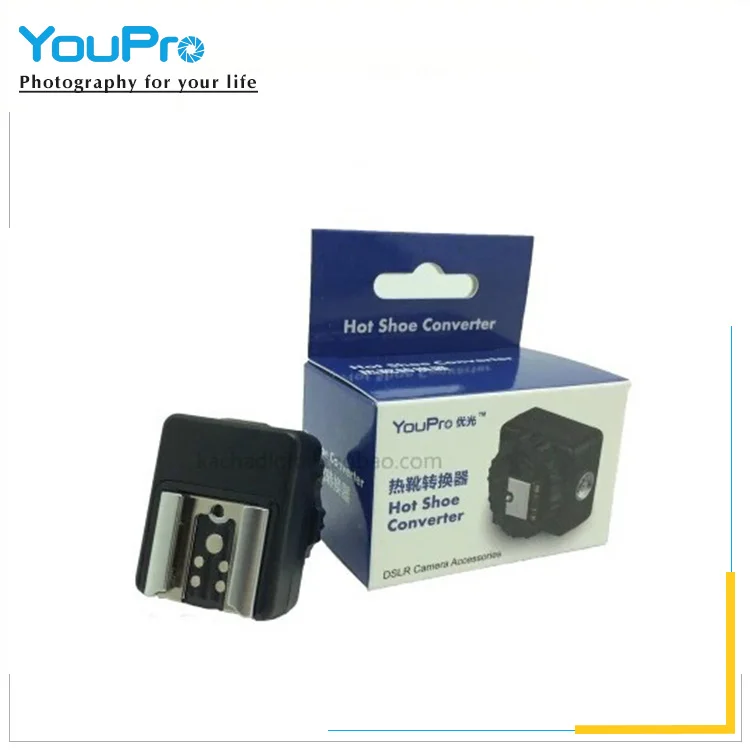 

YouPro Flash Hot Shoe Converter YP-211 For Digital Camera sony MI shoe A7 6100, Black