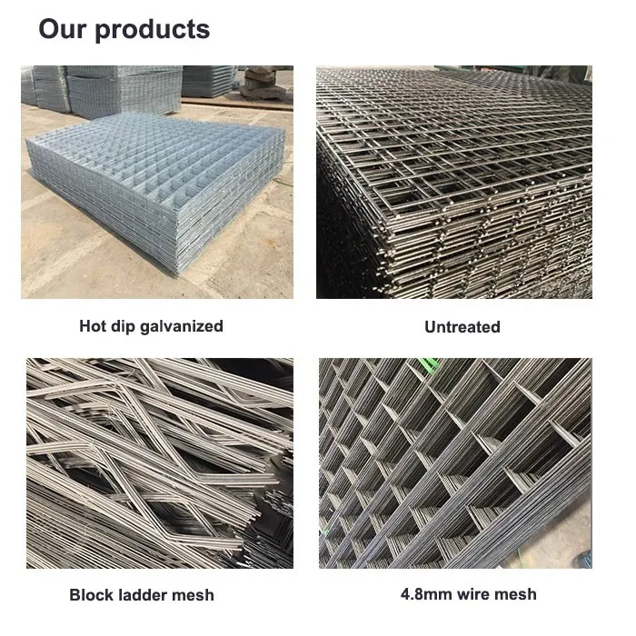 Heavy Duty Strong Welded Wire Mesh Fabric For Concrete Reinforcement