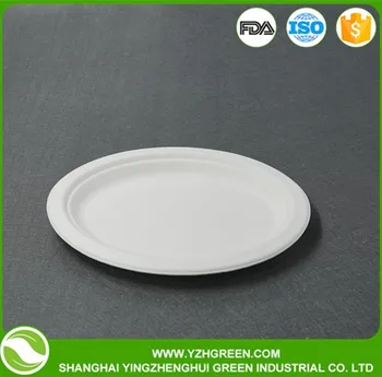 Elegant Biodegradable Hotel Used Cheap Bulk Dinner Plates For