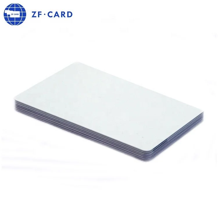 Mm Blank Chip Khz Em Proximity Rfid Card With Barcode