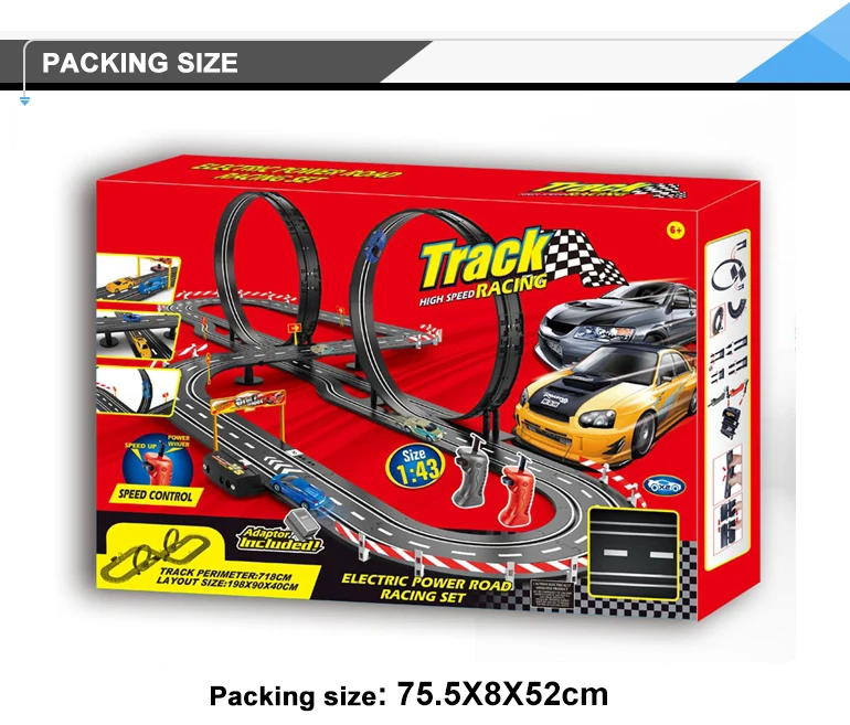 High quality diy electric racing set slot car 1/32.jpg