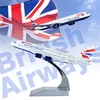 New products custom airplane models plastic British airways model small toy model planes airplanes aircraft kits for selling