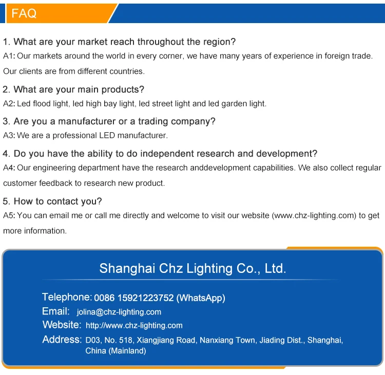 CHZ Lighting high bay fixture supplier bulk production-26