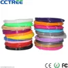 CCTREE professional filament factory custom vivid colorful no bubble 1.75mm 5m/10m/15m OEM PCL ABS PLA 3d pen filament refills