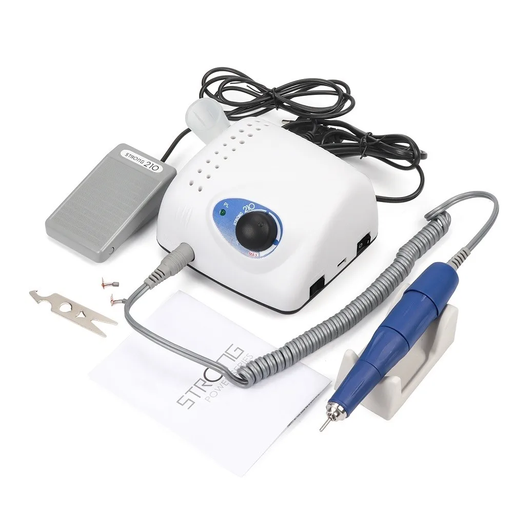 

Rotating converts forward and reverse control ability micromotor strong 210 nail sander