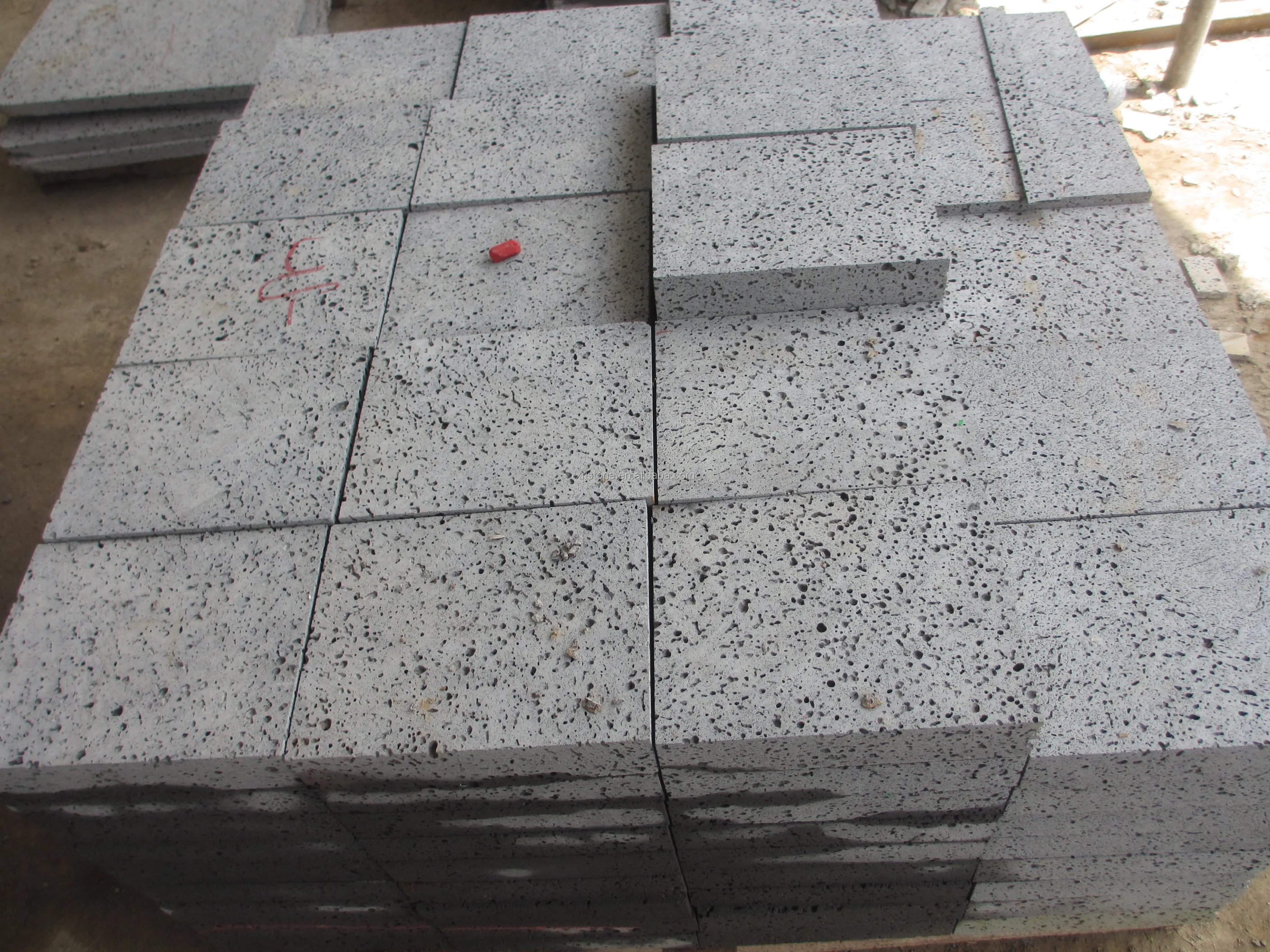 lava stone slab/lava paving stone