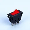 D3B2 V type red touch switch with 3 pins lighted 12v 220 volt rocker