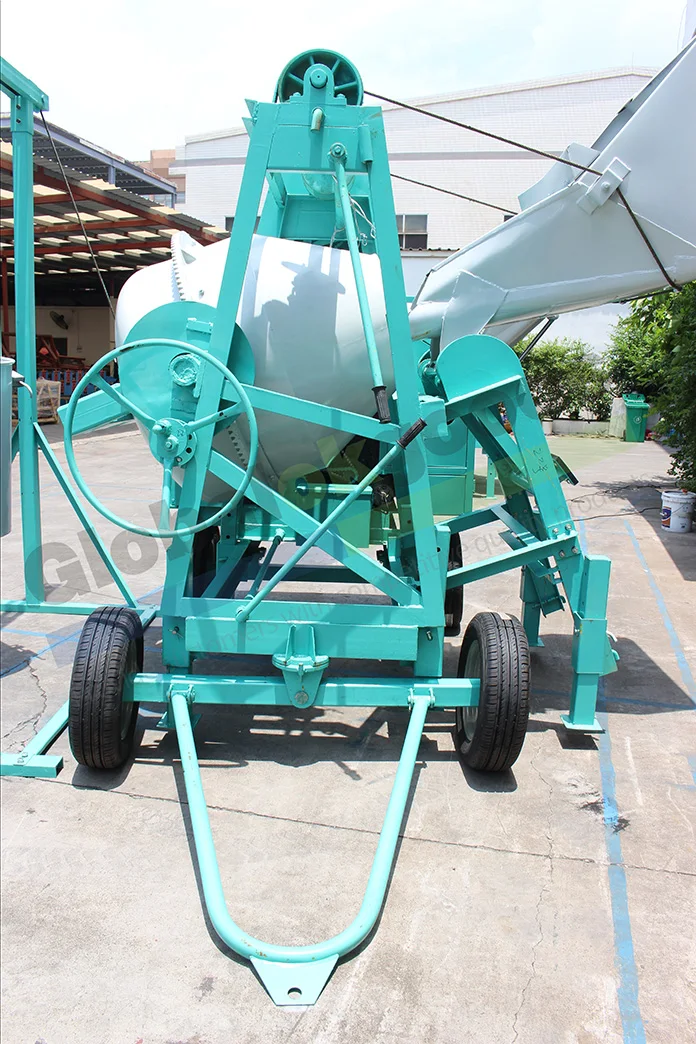 500l Italian Design Concrete Mixer With 24meters Lifting Hoist Self