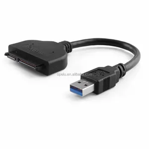 USB 3.0 to Sata 22pin Data Power Cable Adapter for 2.5 Inch HDD Hard Disk Driver Usb Cable