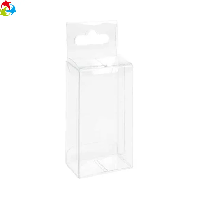 Hot Selling Custom Durable Rectangle Clear Crystal Plastic Hanging Box ...