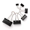 Custom different kinds 3 ring 25mm 51mm Office folder Metal binder clip
