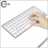 2.4Ghz wireless keyboard and mouse alumimun for PC computer