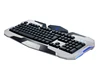 3 color under key multimedia wired backlit keyboard for pc gaming