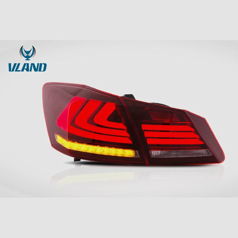 VLAND factory  for car lamp for Accord tail lamp 2014 2015 2018 for Accord led tail light with moving signal in China factory