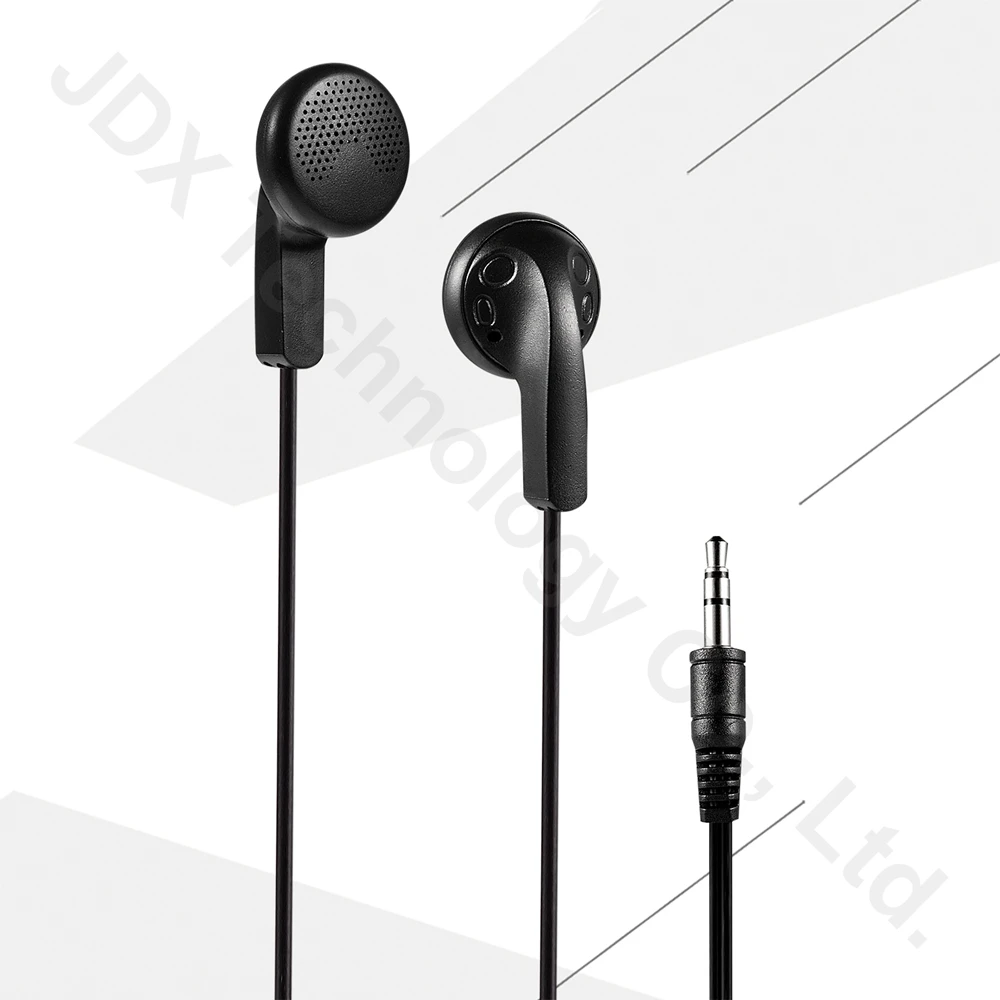 Cheap earhook earphone without mic mobile headphone earphone manufacturer China