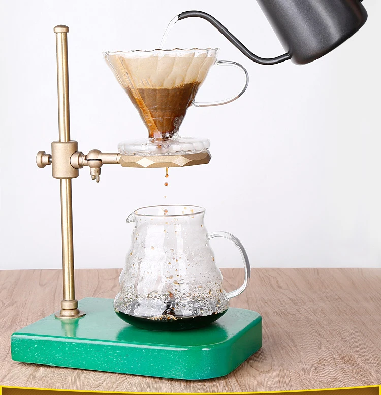 High Borosilicate V60 Glass Coffee Dripper