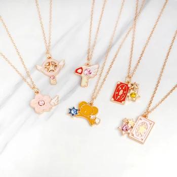 Cardcaptor sakura wand necklace