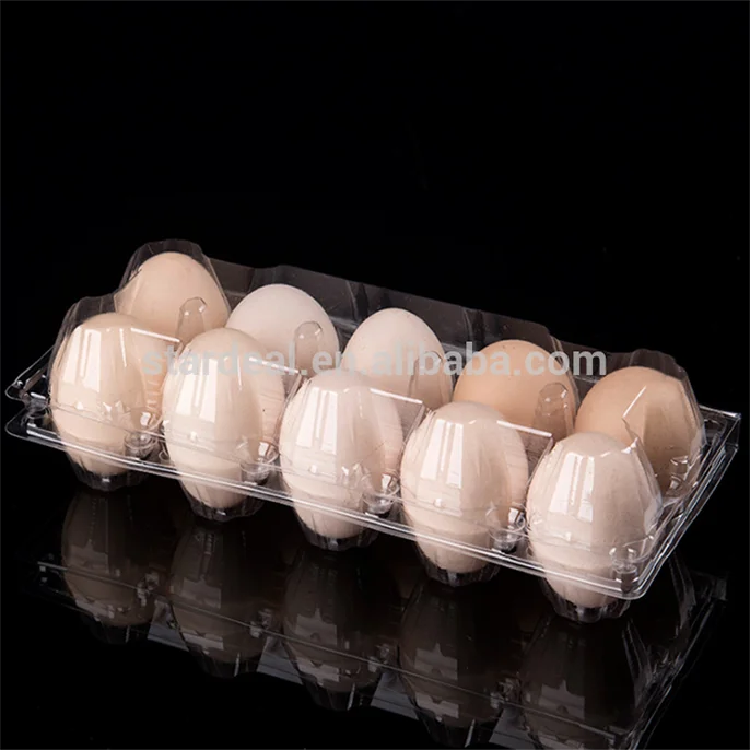 Plastic Egg Tray Cartons Packaging Egg Box Crate 6 12 18 20 24 30 Holes