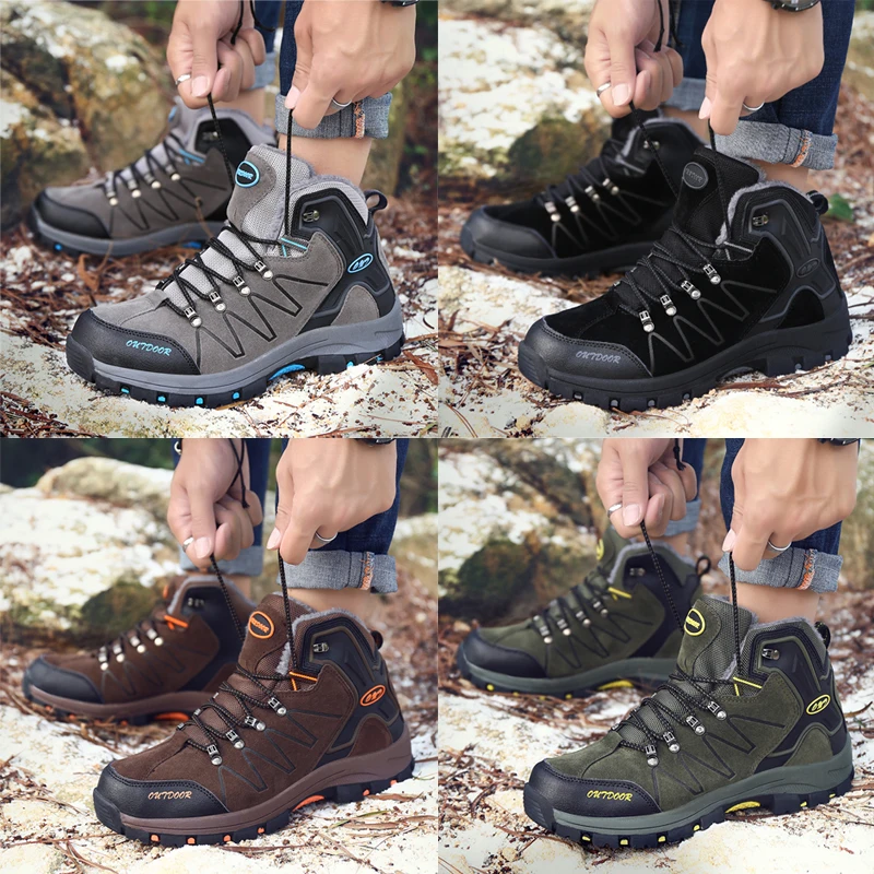 Men Best Casual Shoes Lightweight Waterproof Hiking Boots - Buy ...