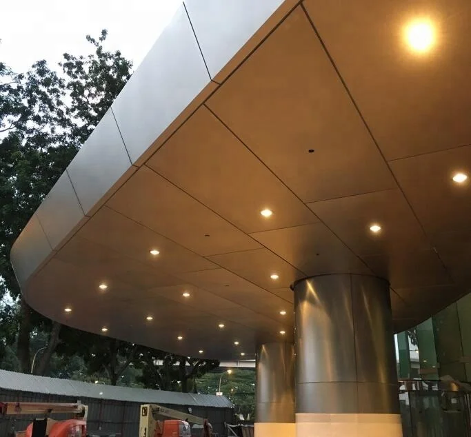 
304 vibration profiled stainless steel ceiling 