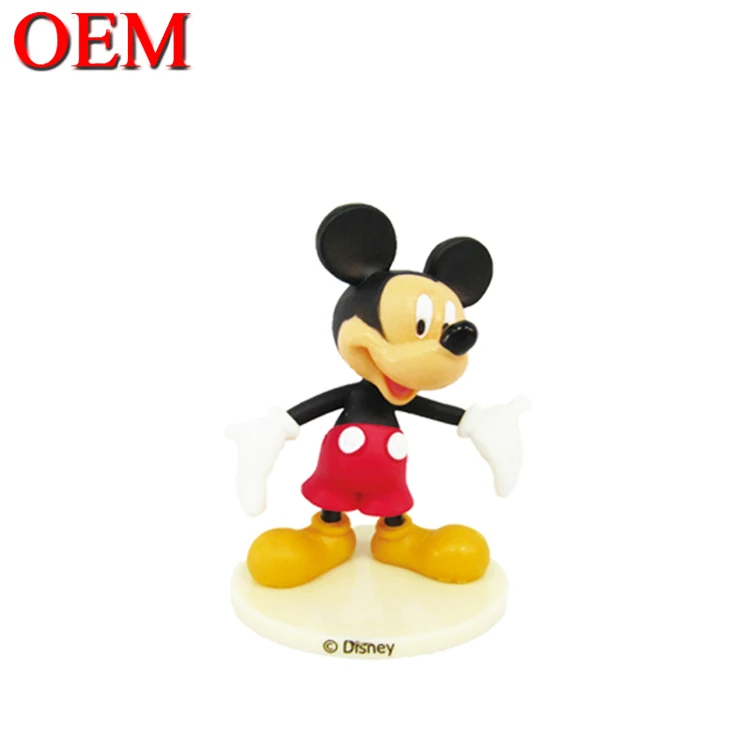 Oem Mini Pvc Mickey Minnie Mouse Figure For Kids Buy Customized