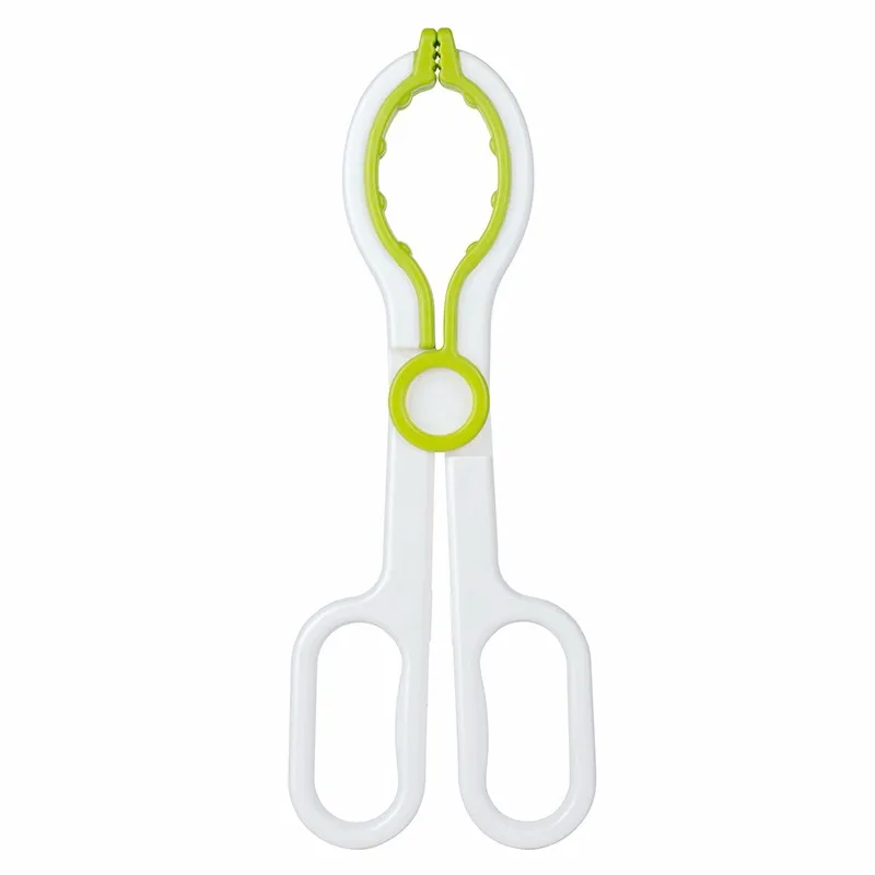 Baby Feeding Bottle Clamp Tongs Scissor Design Medical Grade Plastic