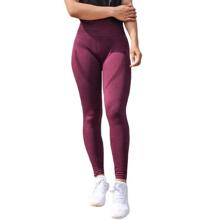 

Women high waist custom Fitness Sexy Yoga Pants Gym Leggings Wholesale Workout Sportswear Pants Seamless Legging, Blue;wine;gray;oem
