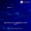 Blue background,night sky, fiber optic shooting star