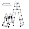 High quality machine grade lightweight telescopic ladder with en131 good price