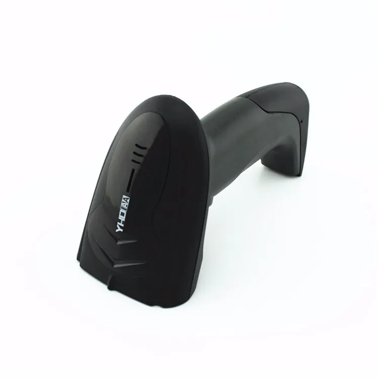 

28 language 3.3mil usb scanner 1d laser industrial handy barcode scanner, Black;yellow