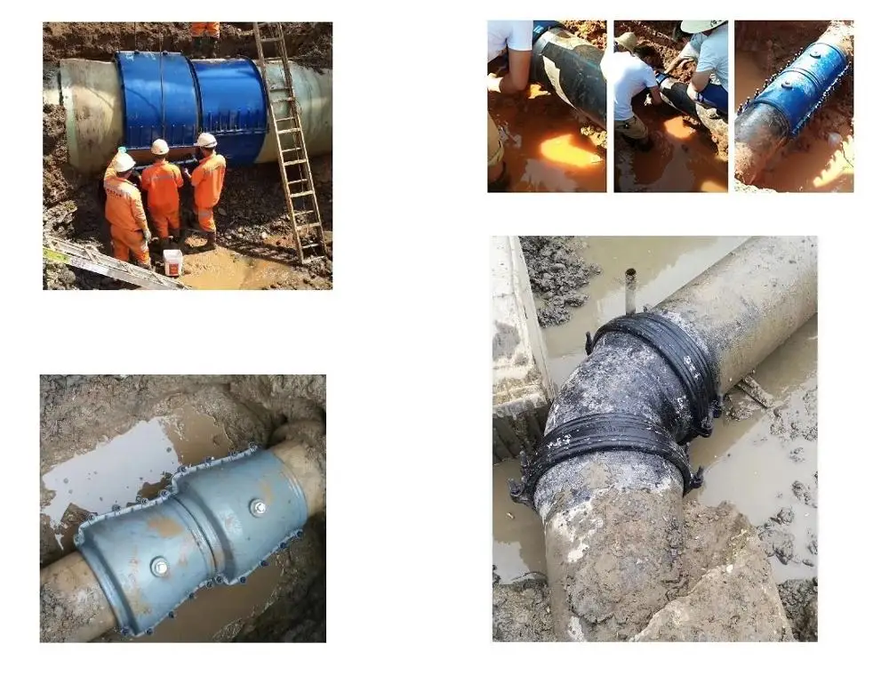 
Pipe leak repair clamp/sleeve/kits for reducer of PE / PVC pipes, not pipe repair tape and Polypropylene 