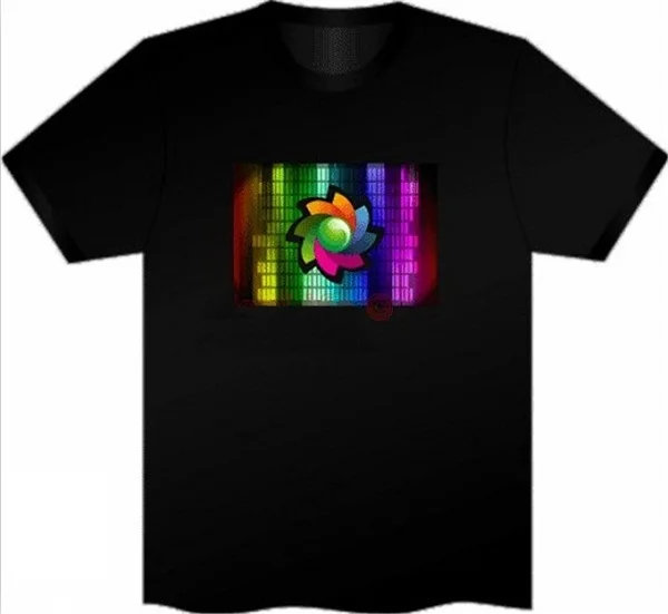 El Light-up Graphic Equalizer T Shirt 