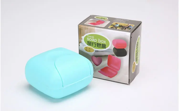 Hot sale Cheap colorful plastic travel soap box