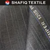 Worsted high quality polyester and viscose suiting fabric for men