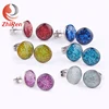 Fashion Stainless Steel Extra Glitter Earring Stud