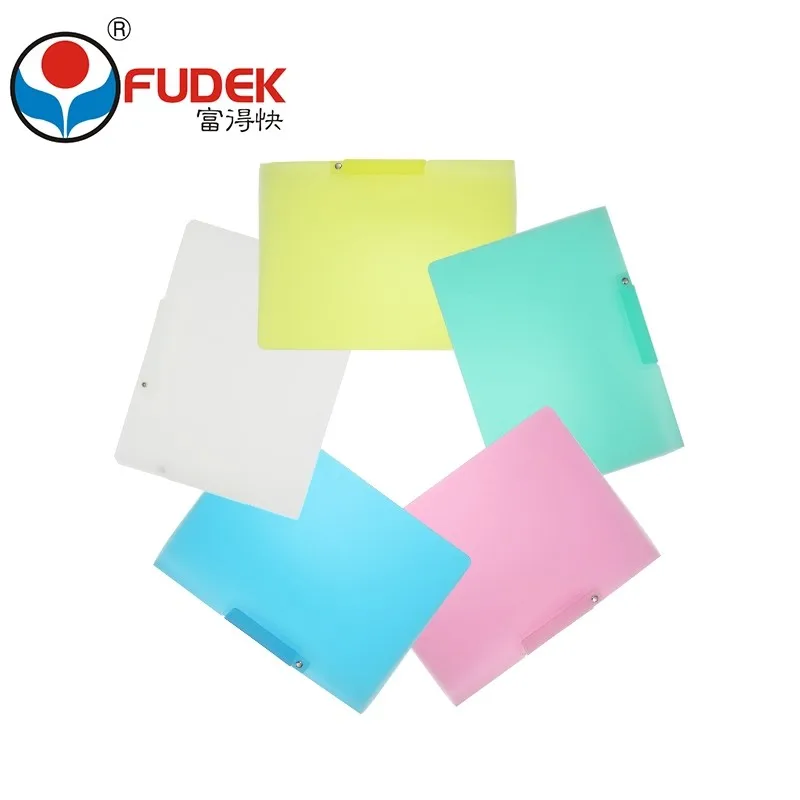 Sages Manufacturer Swing Clip Folder,Fancy Embossed Slide Bar Folder