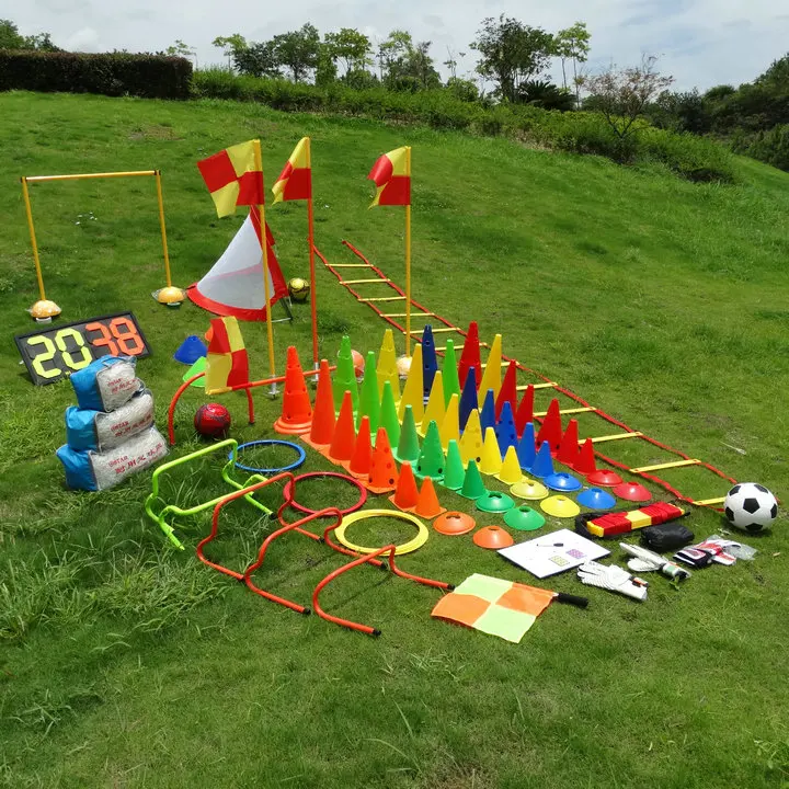 Football Equipments Set,Plastic Paddles,Hurdles,Agility Ladders,Cones ...