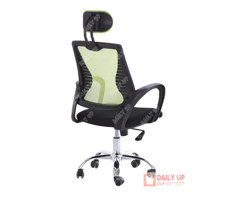 Ergonomic Staff Office Chair with Fix Armrest Swivel Chair Mechanism Mesh Fabric For Chair