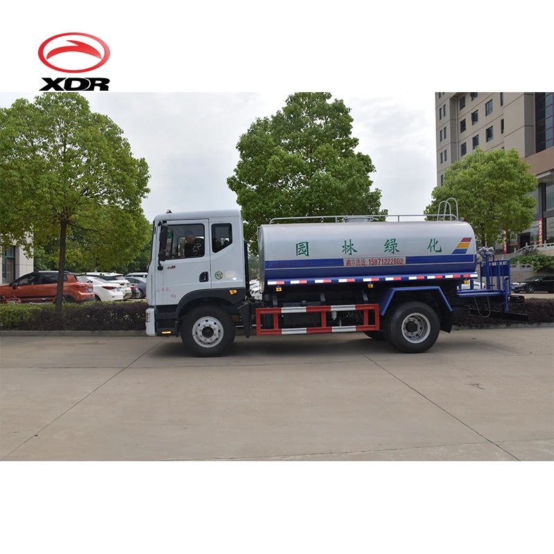 
Dongfeng 4x2 Diesel Type 10000 Liters Stainless Steel Water Tank Truck 