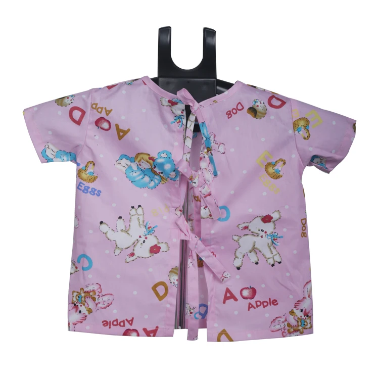 Printed Hospital Patient Gown For Kids / Children - Buy Patient Uniform ...