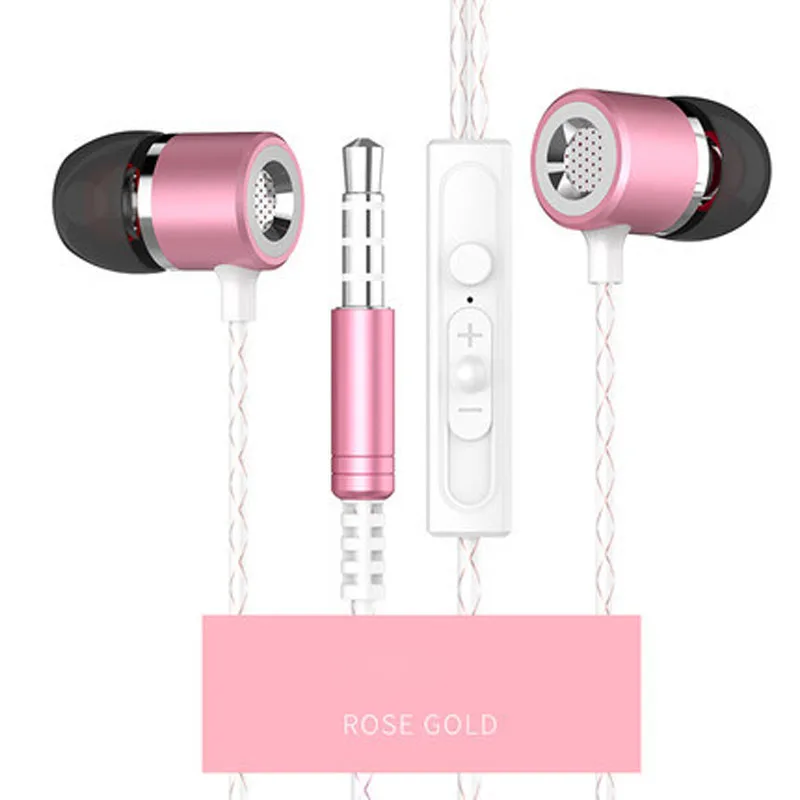 

High Quality Ergonomic Comfort-Fit Deep Bass Wired Earphone with 3.5mm Jack