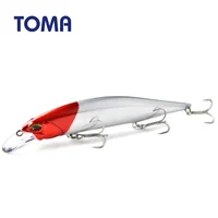 

TOMA 120mm 19g plastic bait hard fishing minnow lures saltwater plastic fishing wobblers