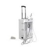 High Quality Air Turbine Mini Mobile Silent Built in Suction Portable Dental Unit With Air Compressor