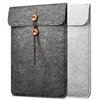 A4 Size High Quality Stocked Woollen Custom Felt Document Folder with Button