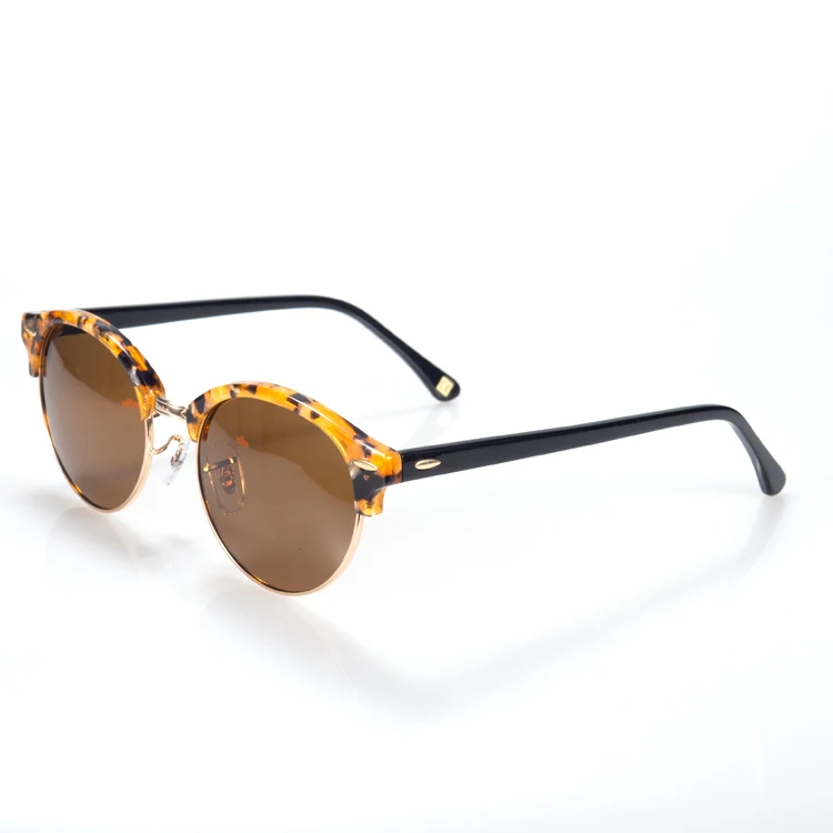 

High Quality Classic Retro CE 1.1 Polarized Acetate Metal Mixed Sunglasses