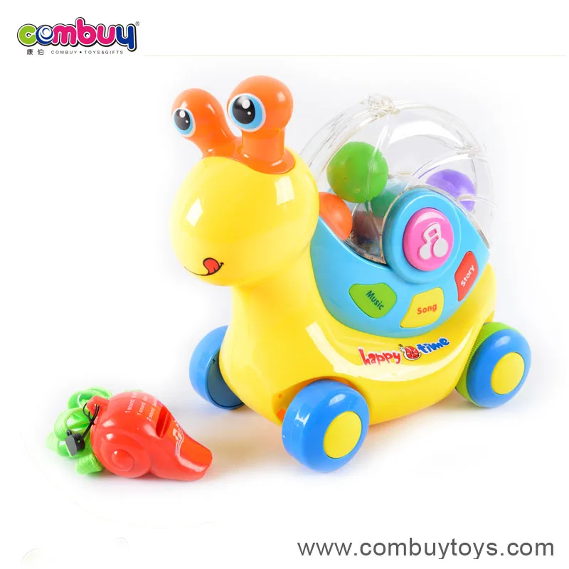 musical snail toy