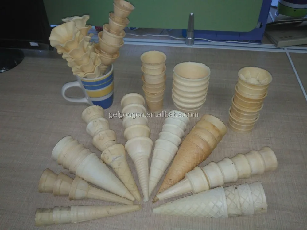 Best Price Pizza Cone Wafer Biscuit Baking Machine Soft Ice Cream Cone Making Machine