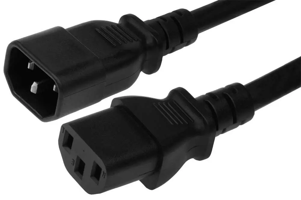 Buy Sf Cable 10ft Iec C14 To C13 18 3 Sjt 10a 250v In Cheap